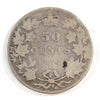 1899 Large 1st 9 Canada 50-cents About Good (AG3) $