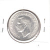 1943 Double Die Canada 50-cents Almost Uncirculated (AU50)
