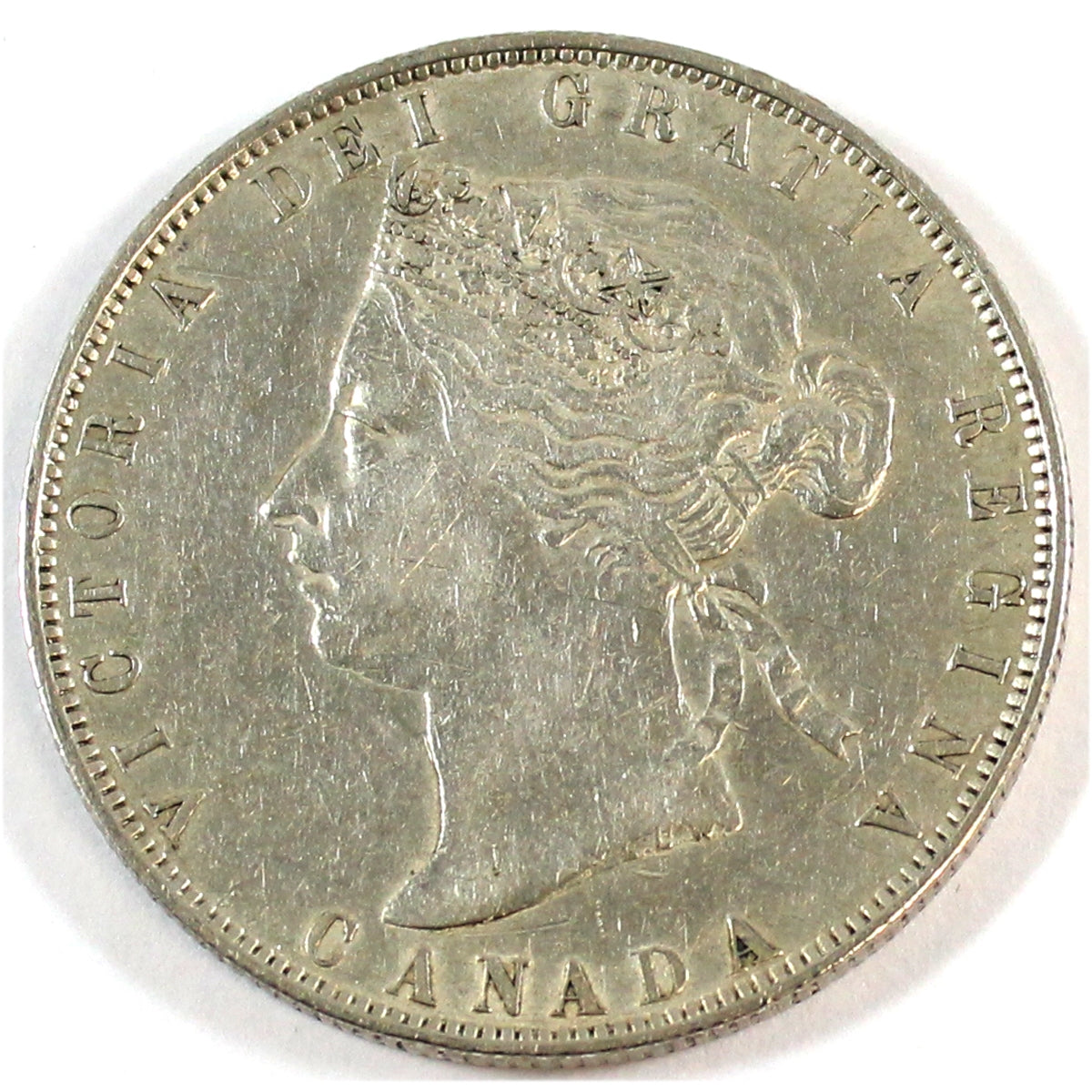 1871H Canada 50-cents VF-EF (VF30) $
