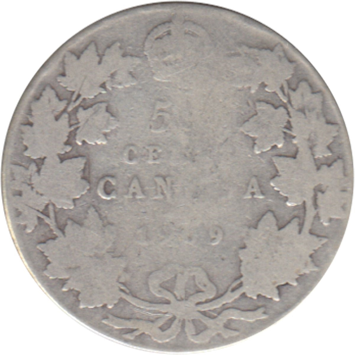 1909 Canada 50-cents Filler