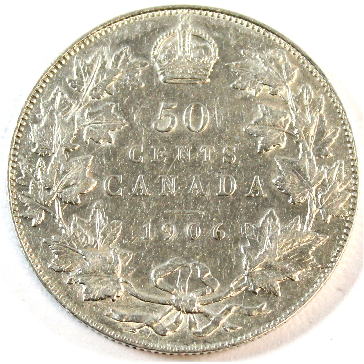 1906 Canada 50-cents Extra Fine (EF40) $
