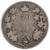 1871 Canada 50-cents About Good (AG3)