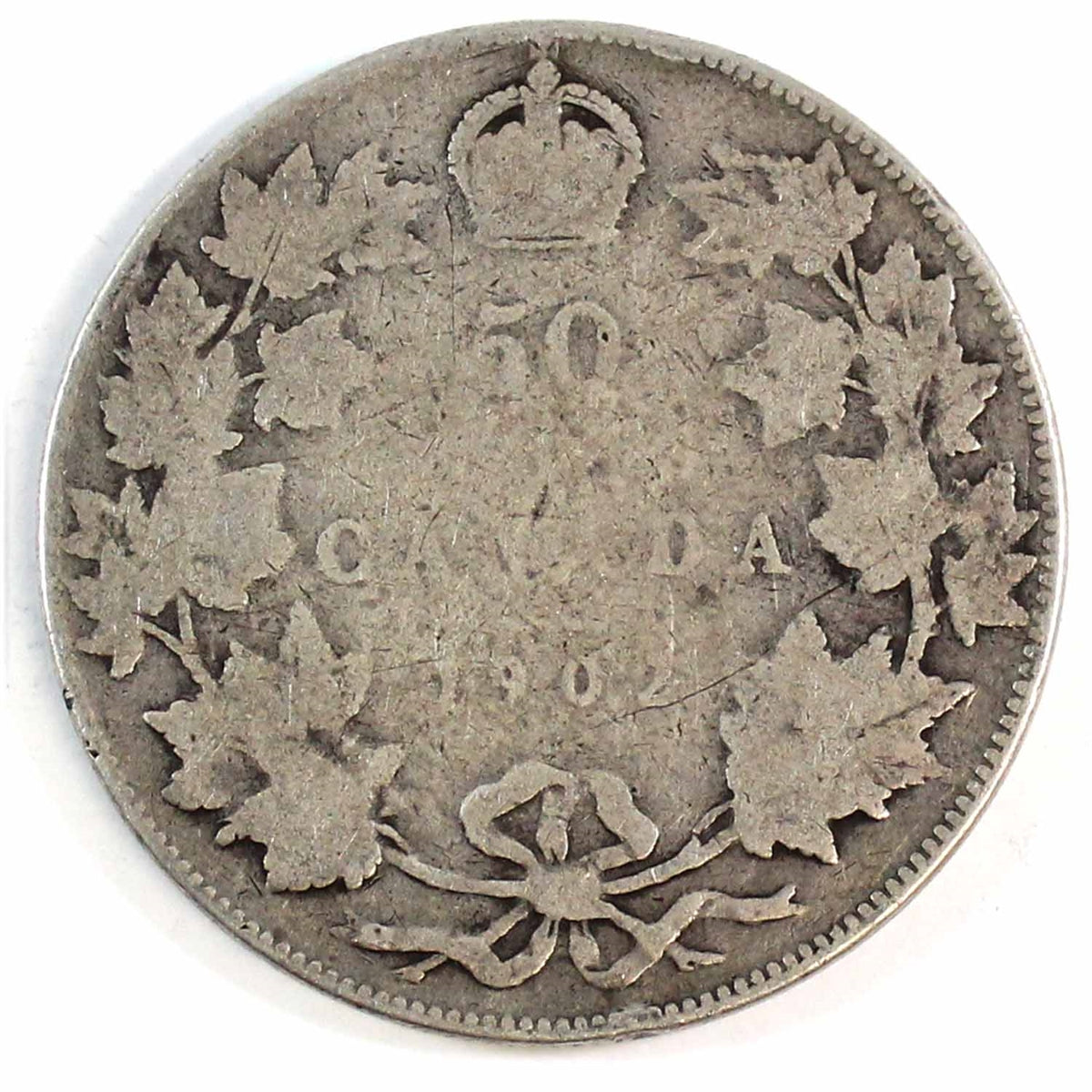 1902 Canada 50-cents Good (G4)