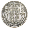 1950 Half Design Canada 50-cents Almost Uncirculated (AU50)