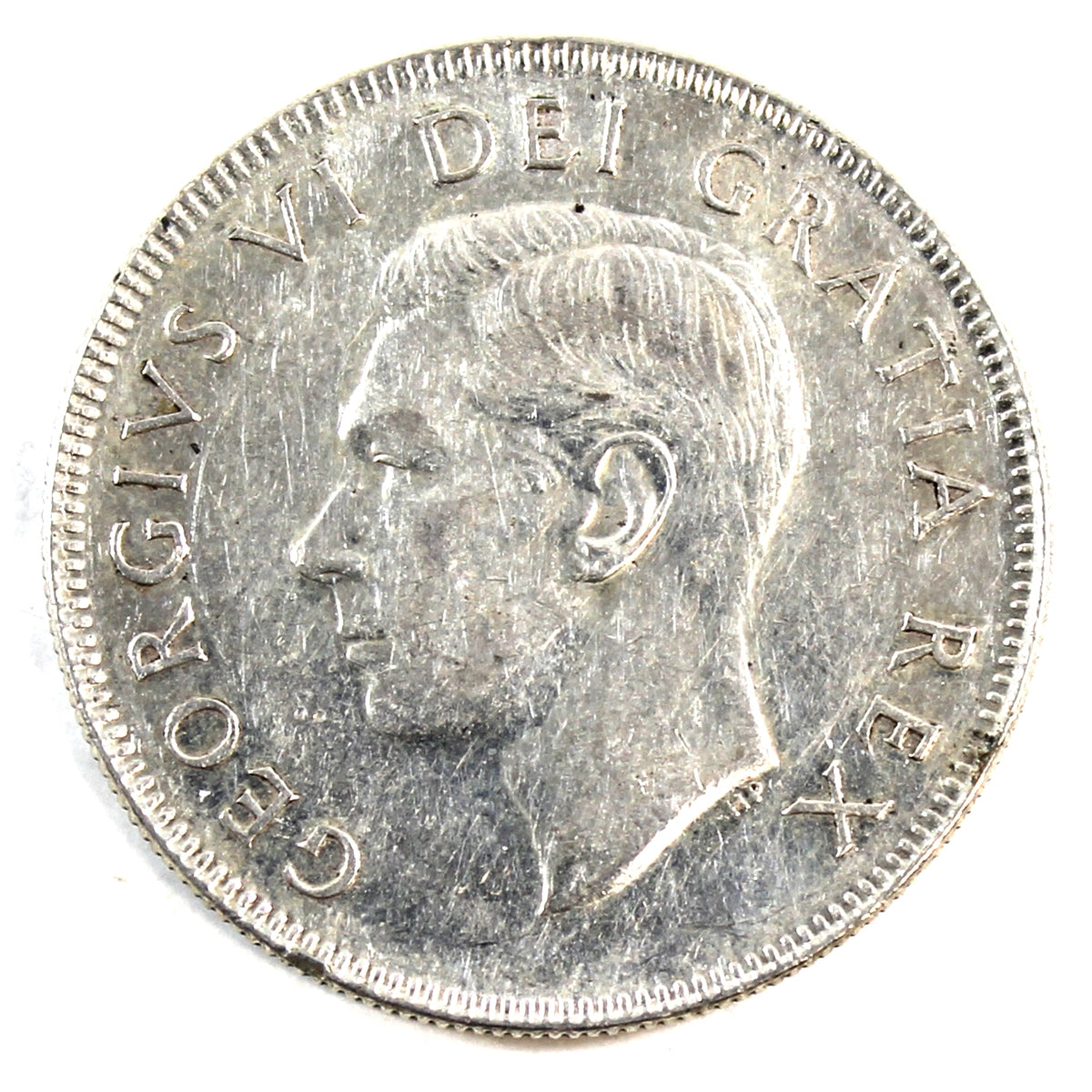 1950 Half Design Canada 50-cents Extra Fine (EF40)