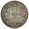 1894 Canada 50-cents Very Fine (VF20) $