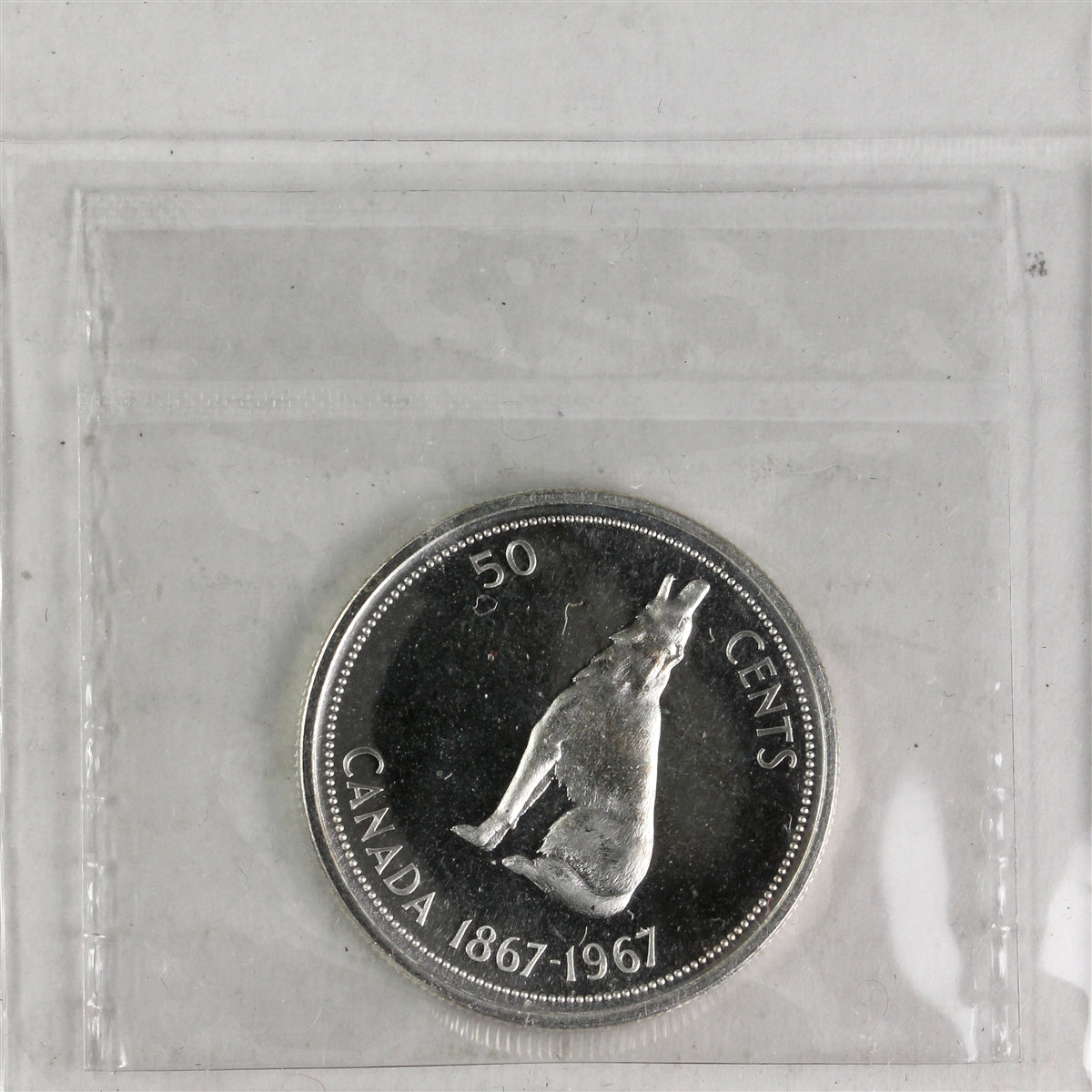 1967 Canada 50-cents ICCS Certified SP66