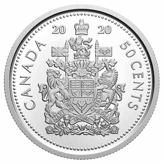 2020 Canada 50-cents Silver Proof (No Tax)