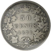 1871 Canada 50-cents ICCS Certified VG8