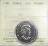 2004P Canada 50-cents ICCS Certified MS66 NBU
