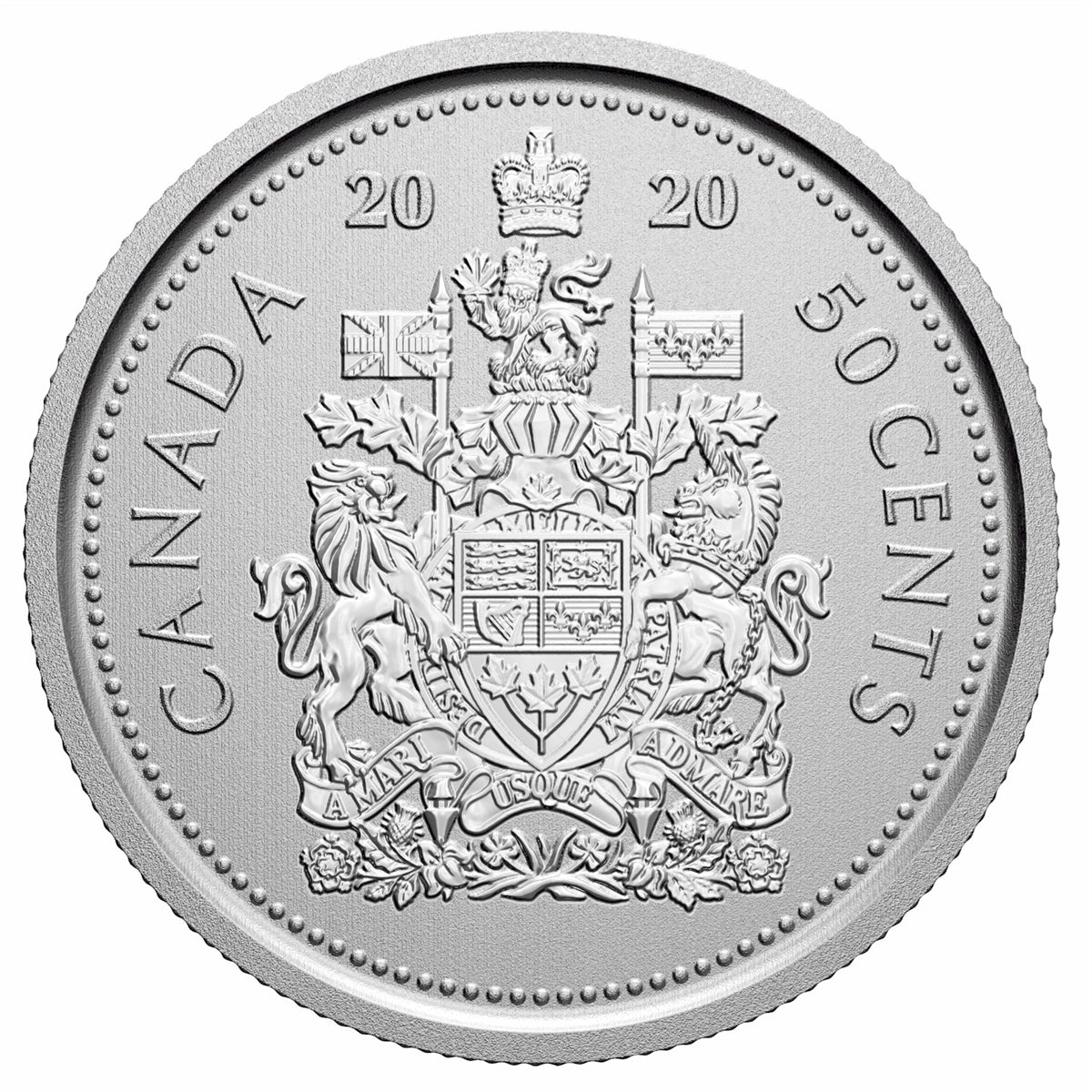 2020 Canada 50-cents Specimen