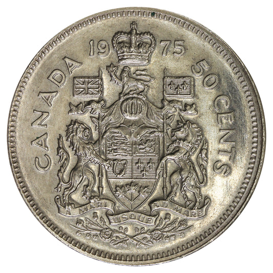 1975 Canada 50-cents UNC+ (MS62)