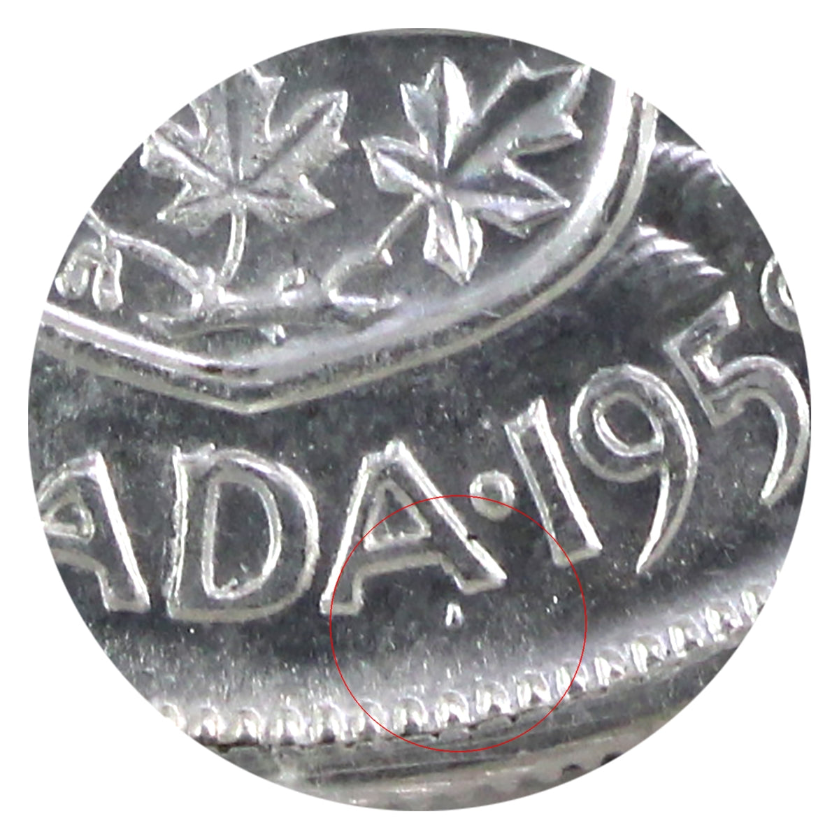 1958 Dot Canada 50-cents ICCS Certified MS63