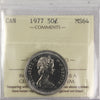 1977 Canada 50-cents ICCS Certified MS64