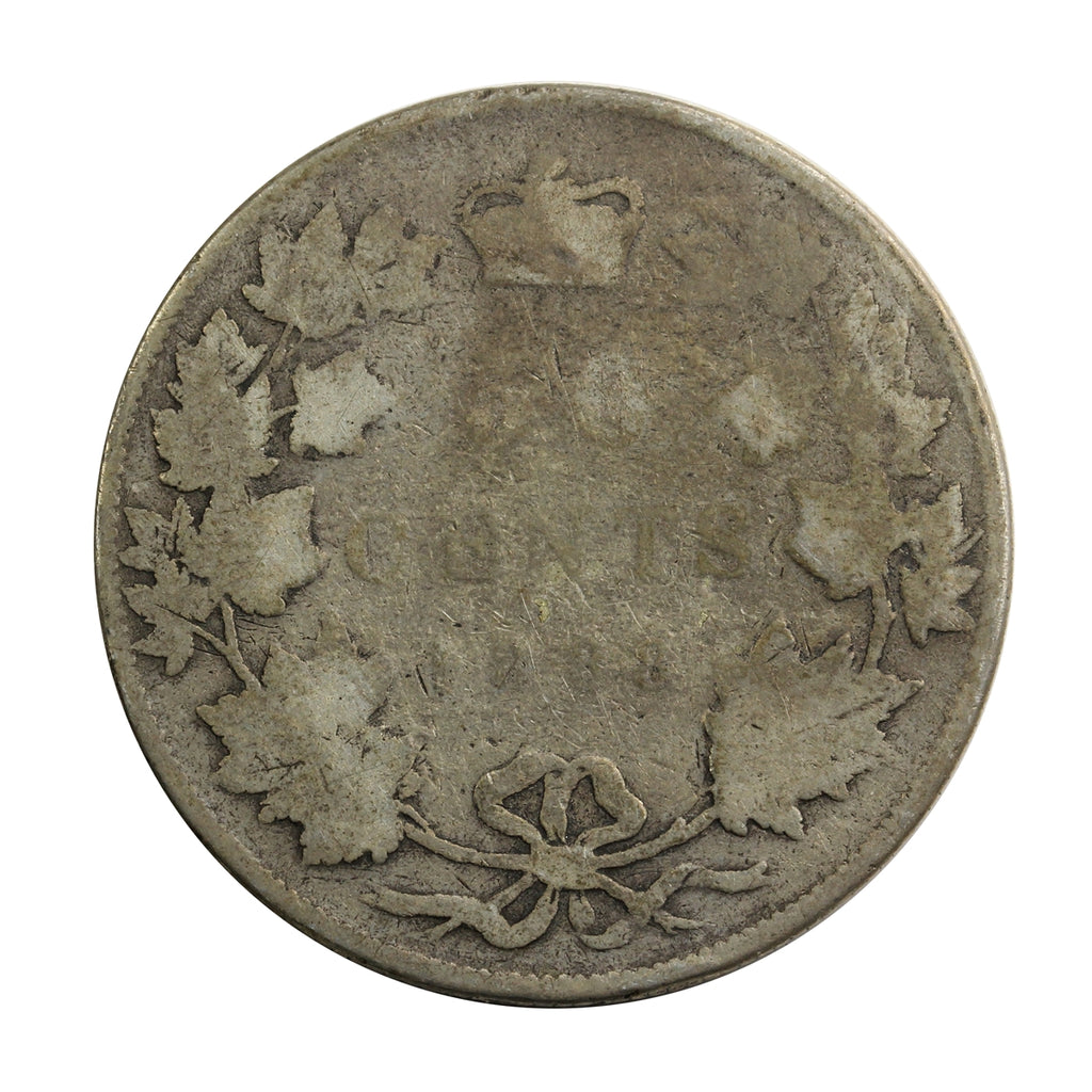 1888 Obv. 3 Canada 50-cents Filler $