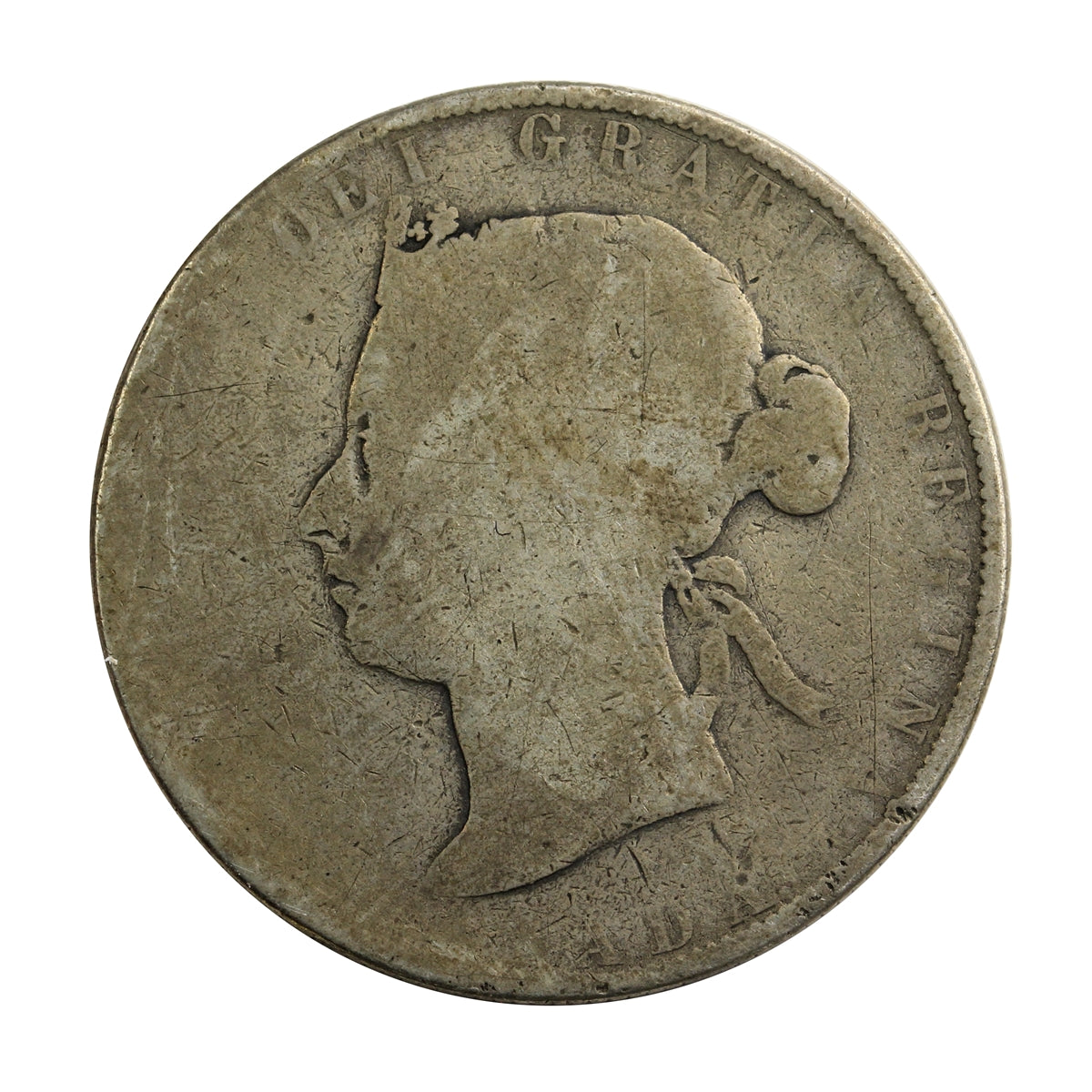 1888 Obv. 3 Canada 50-cents Filler $