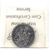 1982 Small Beads; Type 2 Canada 50-cents ICCS Certified MS62