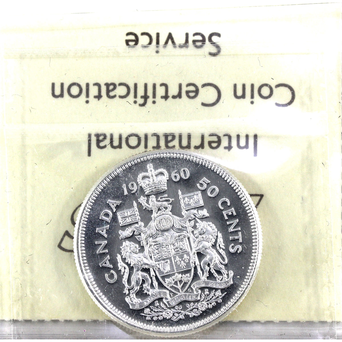 1960 Canada 50-cents ICCS Certified MS64