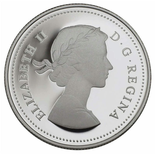 2004 Canada 50-cents Silver Proof (1953 Effigy)