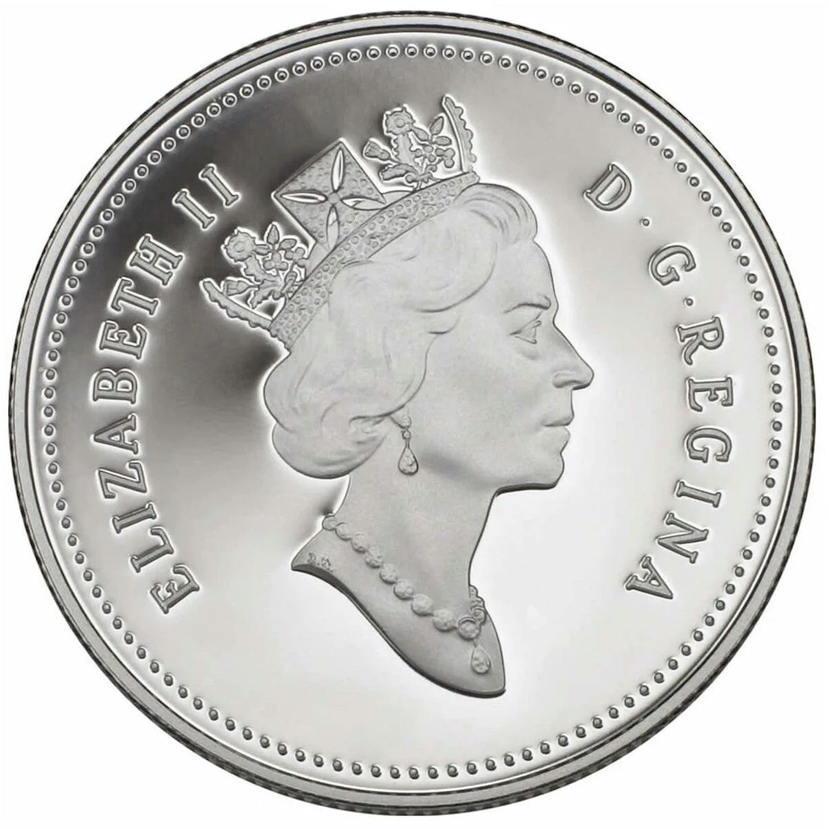 2004 Canada 50-cents Silver Proof (1990 Effigy)