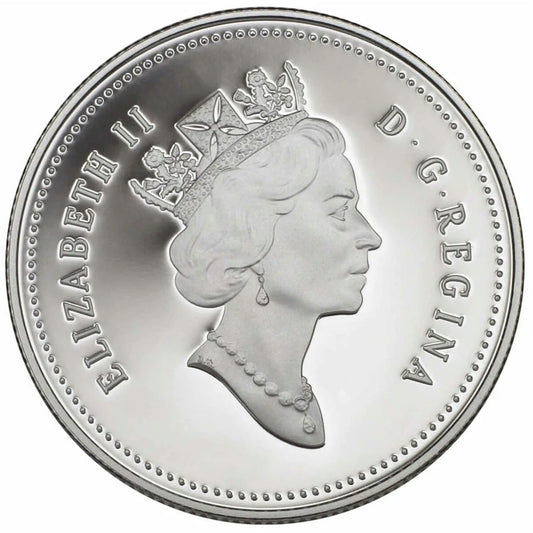 2004 Canada 50-cents Silver Proof (1990 Effigy)