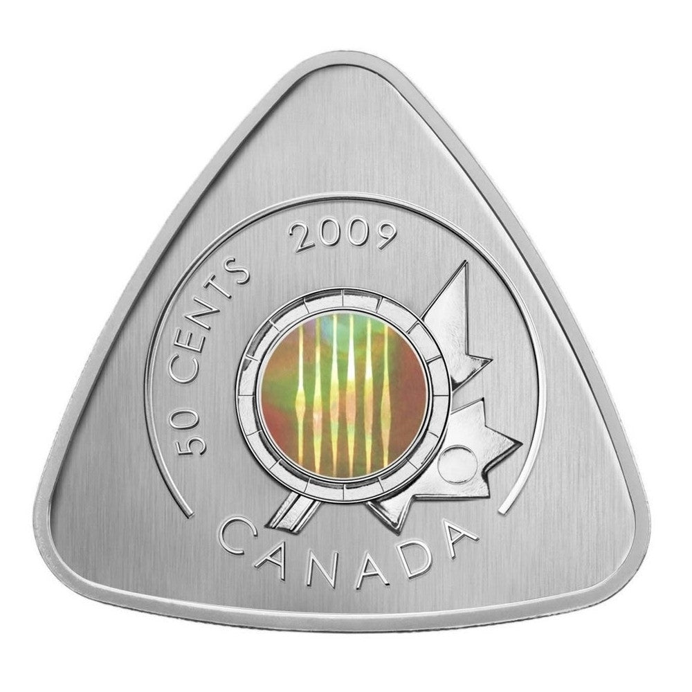 2009 Canada 50-Cent Six String Nation Guitar Coin Specimen