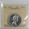1959 Canada 50-cents ICCS Certified PL67