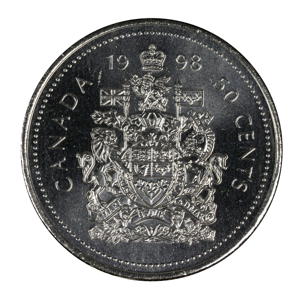 1998 Canada 50-cents UNC+ (MS62)