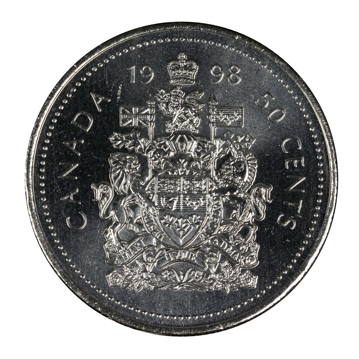 1998 Canada 50-cents UNC+ (MS62)