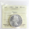 1963 Canada 50-cents ICCS Certified MS63 Cameo
