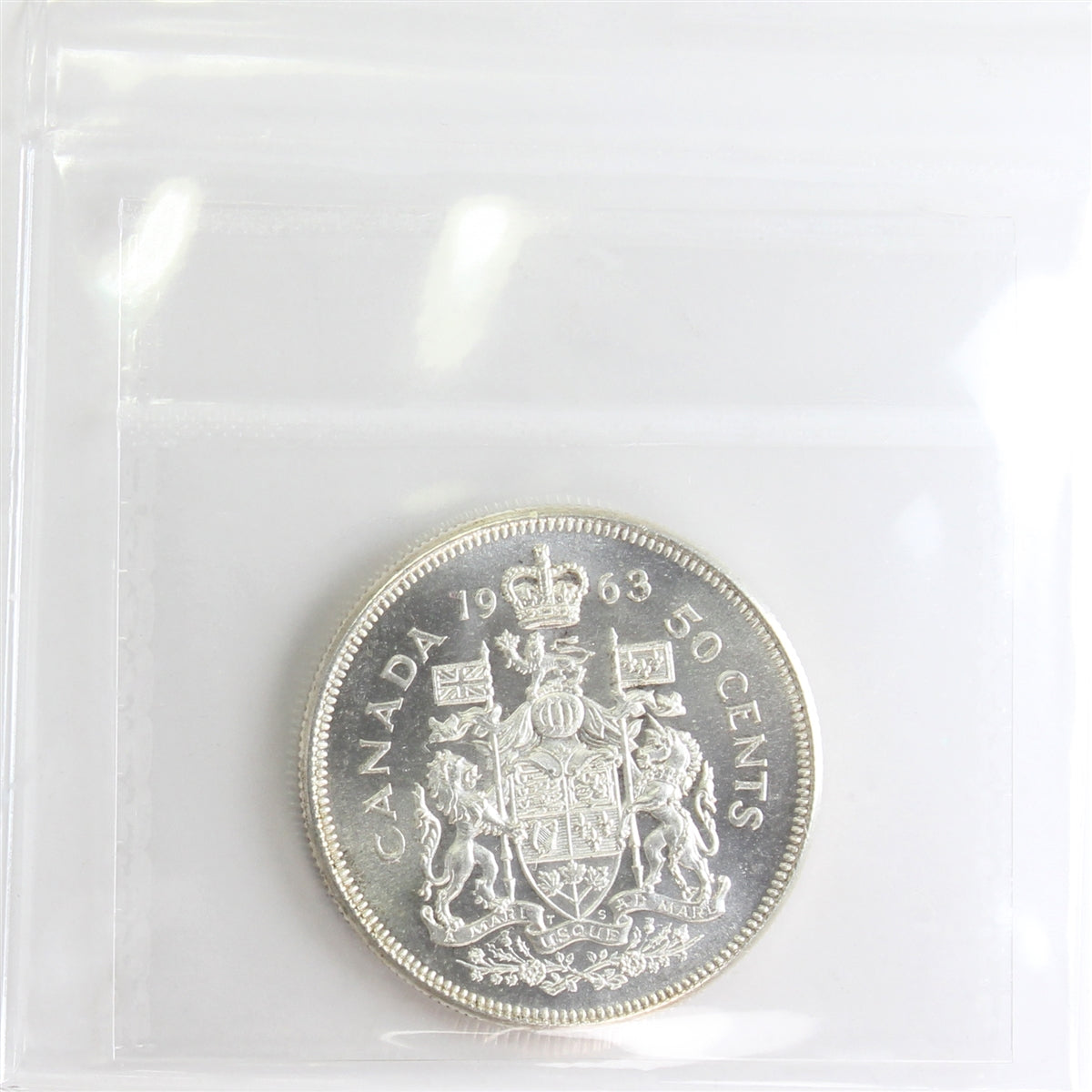 1963 Canada 50-cents ICCS Certified MS63 Cameo