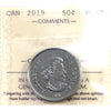 2019 Canada 50-cents ICCS Certified MS67