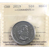 2019 Canada 50-cents ICCS Certified MS64