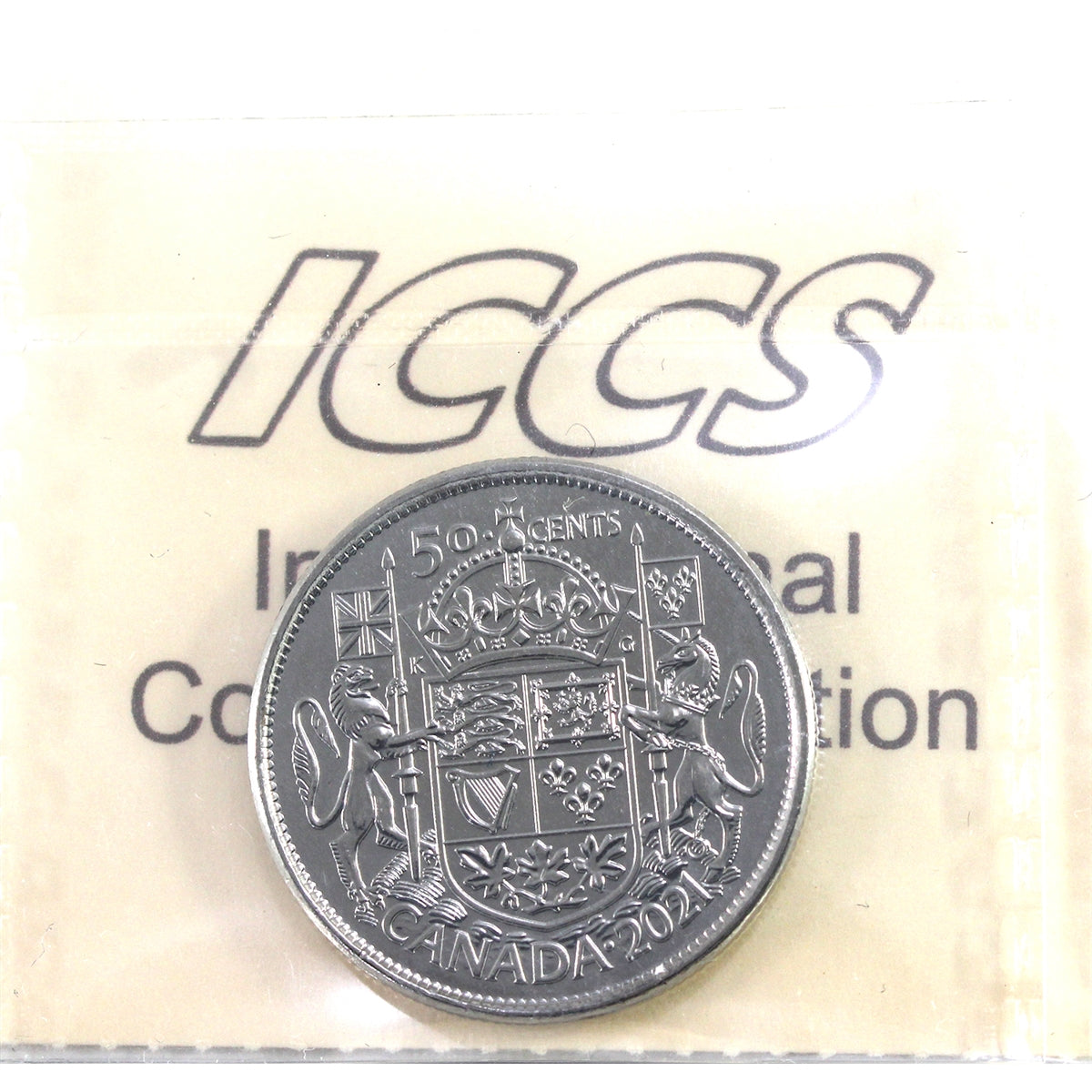 2021 Coat of Arms 100 Years ICCS Certified MS67