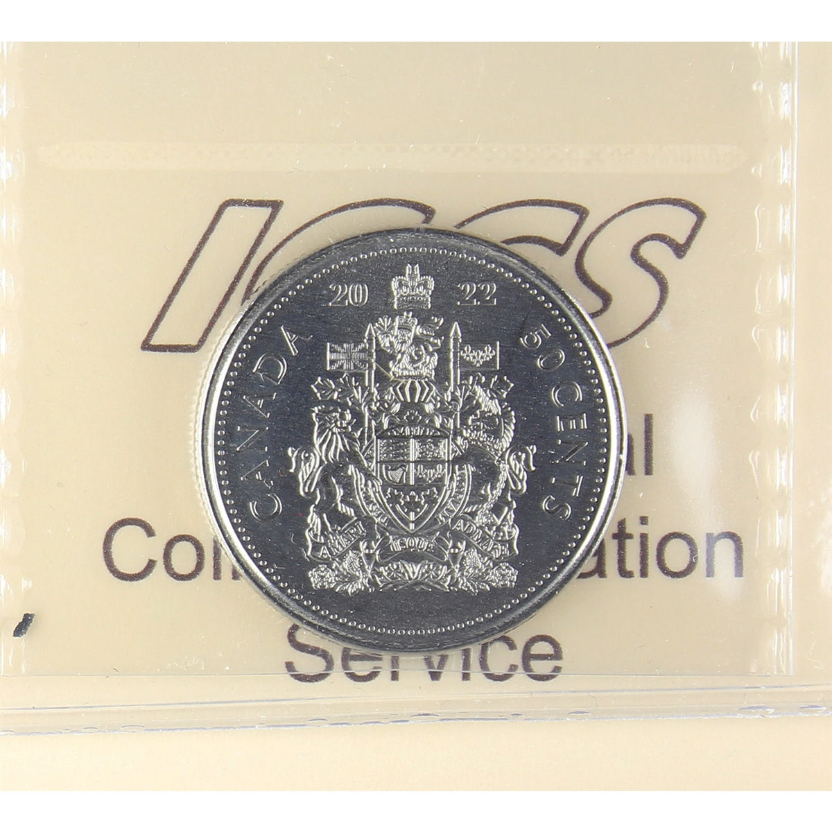 2022 Canada 50-cents ICCS Certified MS-67