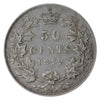 1872H Canada 50-cents ICCS Certified VF20 (XZD 099)