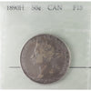 1890H Canada 50-cents Prestige Certified F15