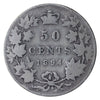 1894 Canada 50-cents ICCS Certified G4