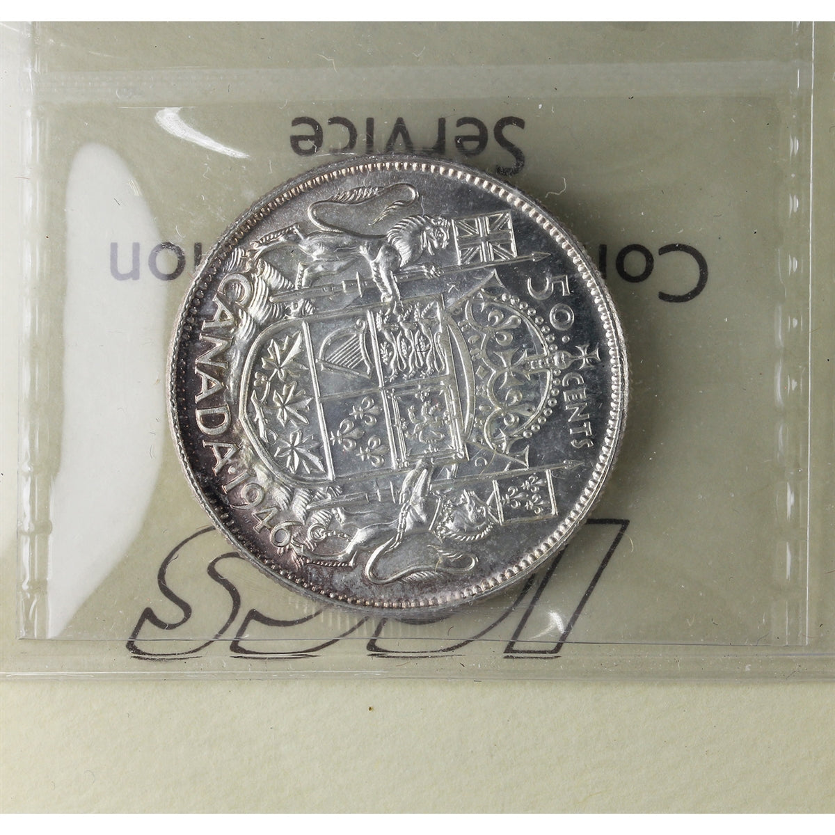 1946 Canada 50-cents ICCS Certified MS-63