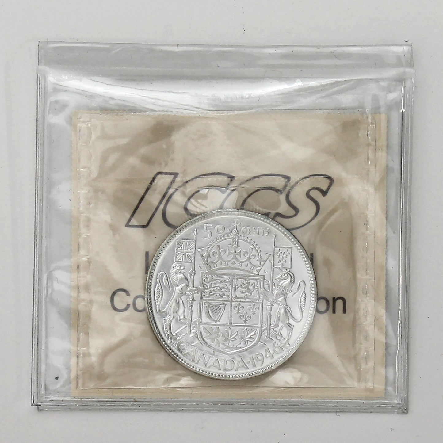 1946 Canada 50-cents ICCS Certified MS63