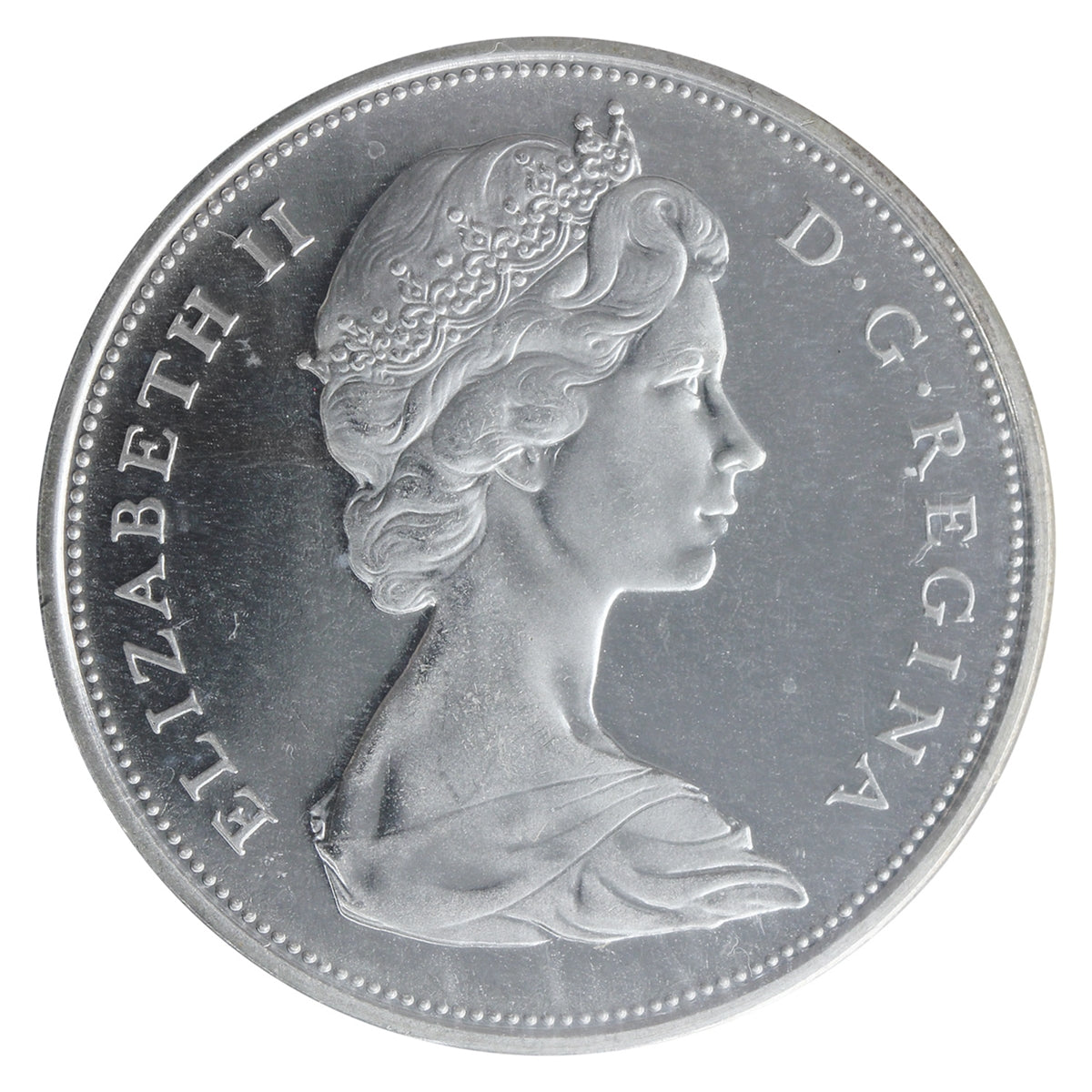 1965 Canada 50-cents ICCS Certified PL66 Cameo
