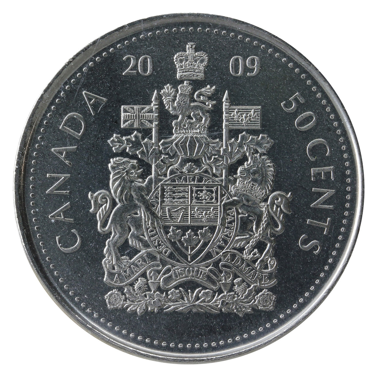 2009 Canada 50-cents ICCS Certified MS64