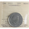 2022 Canada 50-cents ICCS Certified MS-66