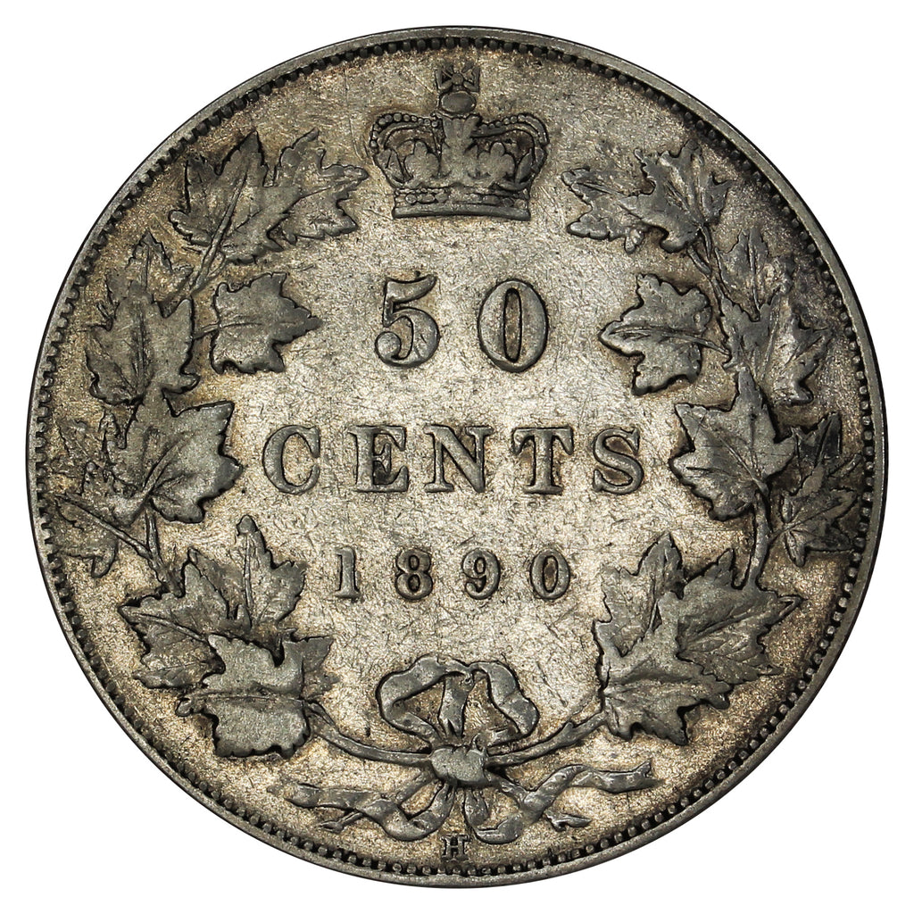 1890H Canada 50-cents Very Fine (VF20)