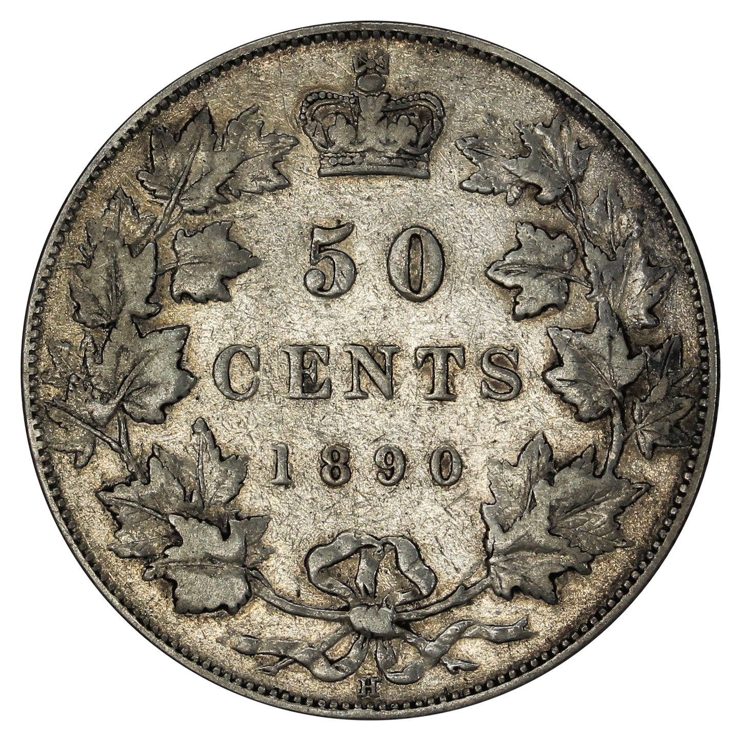 1890H Canada 50-cents Very Fine (VF20)