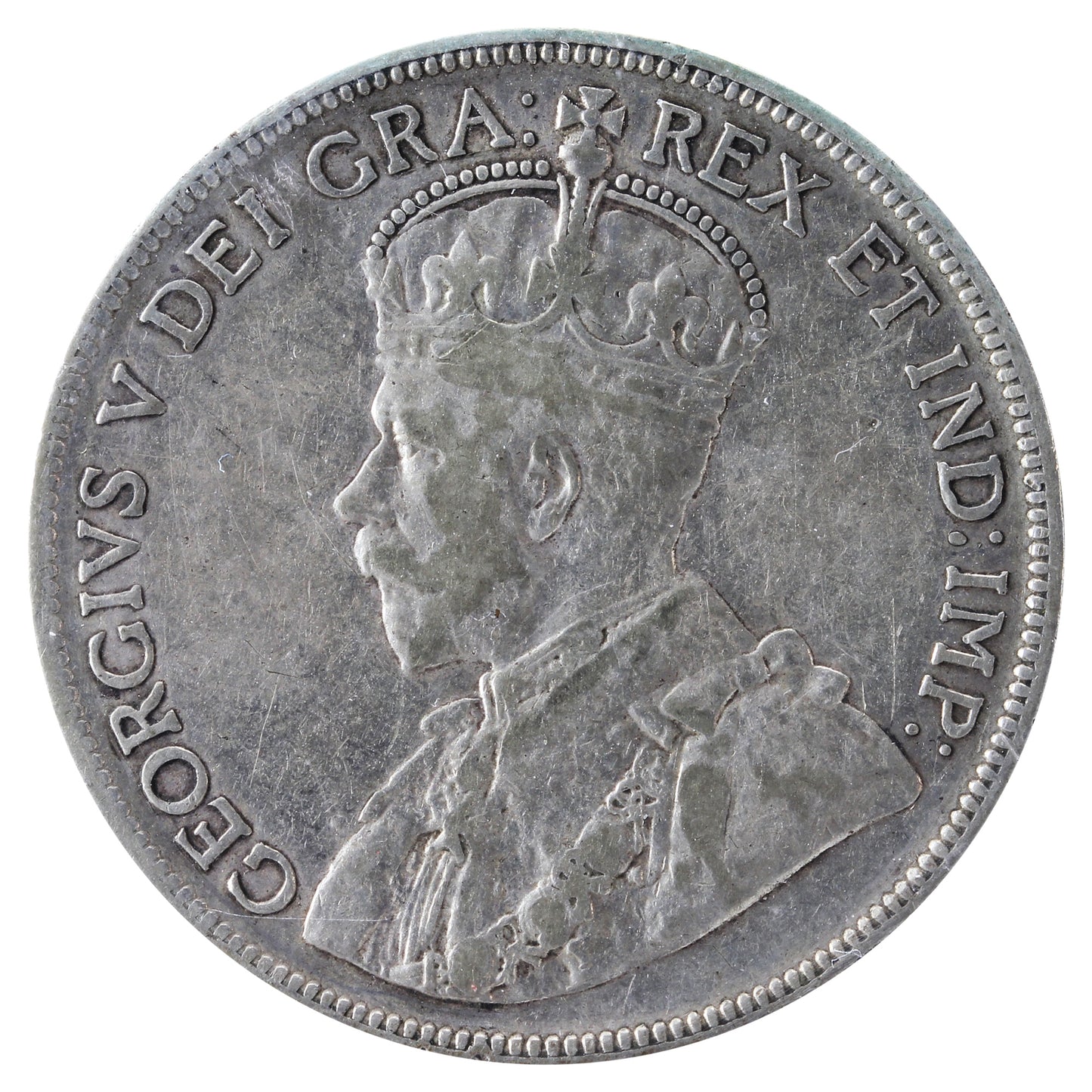 1932 Canada 50-cents ICCS Certified F15