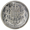 1947 Curved 7 Canada 50-cents PCGS Certified MS63