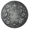 1892 Obv. 4 Canada 50-cents ICCS Certified VF20
