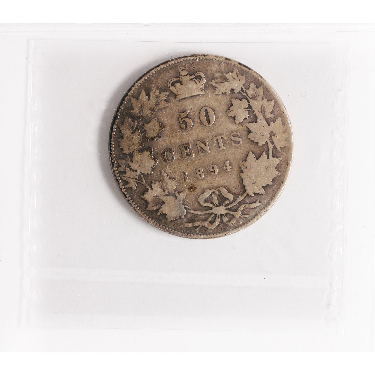 1894 Canada 50-cents ICCS Certified G6