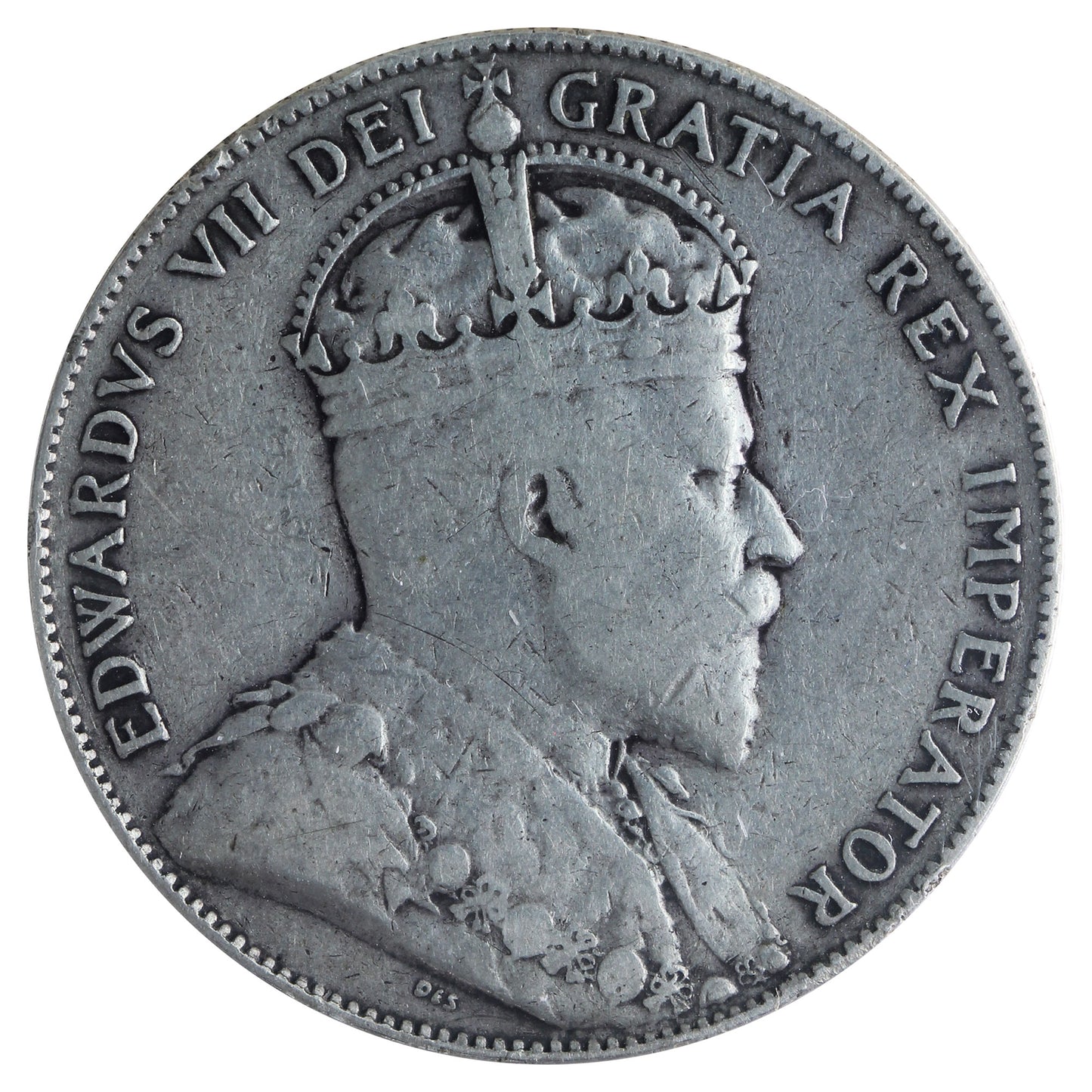 1908 Canada 50-cents ICCS Certified VF20